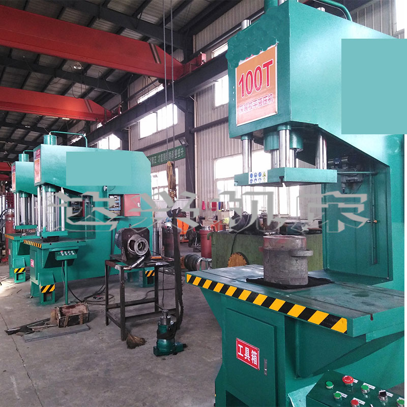 315噸加大臺面壓裝單臂液壓機