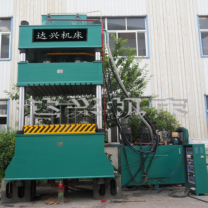 為北京客戶定制800T四柱薄板拉伸機