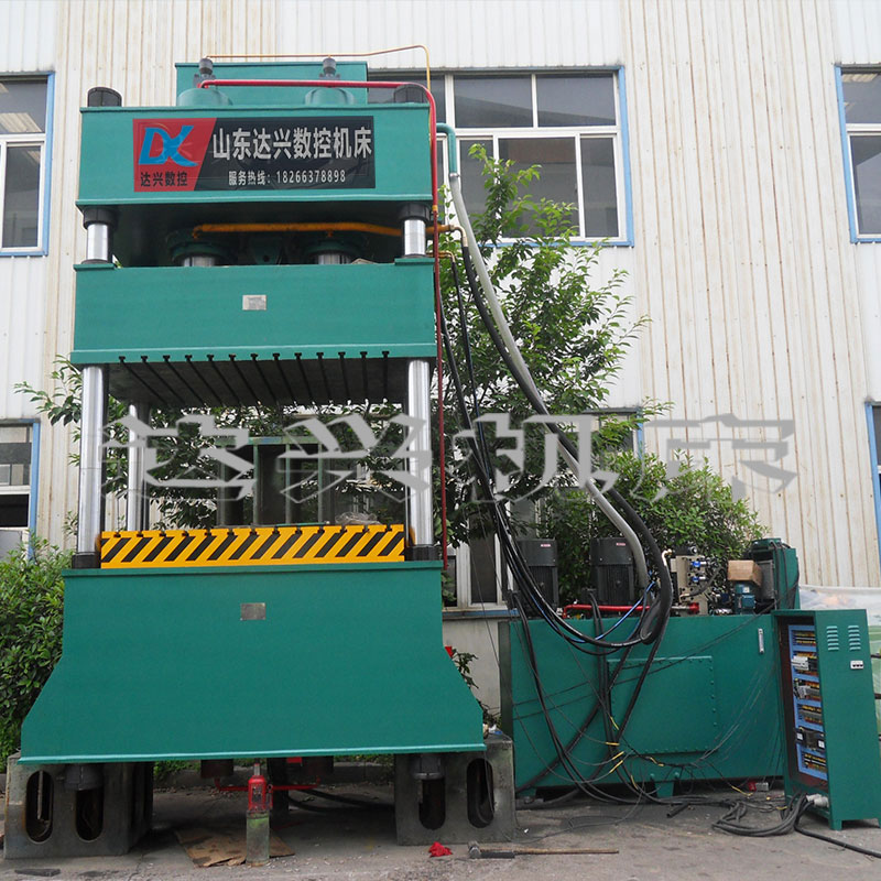 多點(diǎn)頂出500噸汽車內(nèi)飾件拉伸成型液壓機(jī)液壓墊內(nèi)置