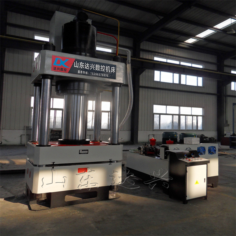 500噸加大行程零閉合四柱三粱液壓機