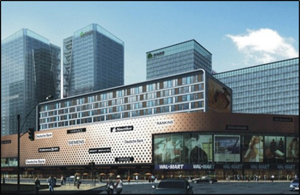 綠地集團(tuán)鄭州高鐵站廣場(chǎng)